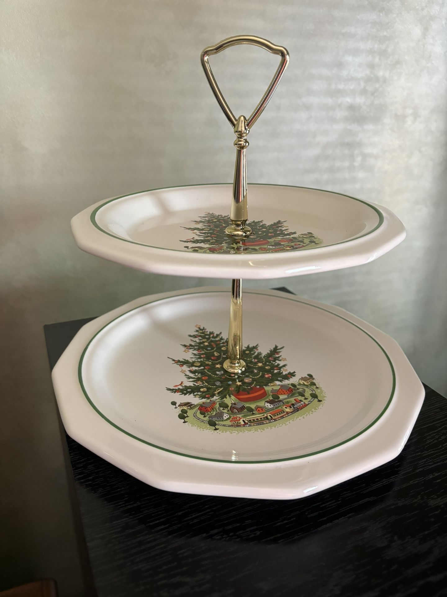 Tier Tray - Christmas Heritage by Pfaltzgraff