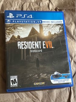 Resident Evil 7 Biohazard for PlayStation 4
