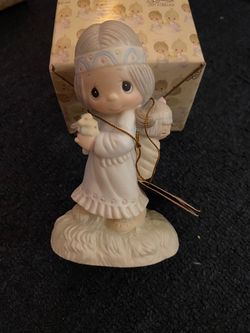 New vintage Precious Moments Porcelain Figurine with Box
