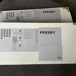 REDUCED!!! IKEA PERSBY FLOATING SHELVES 
