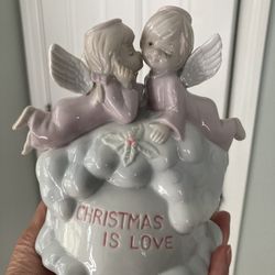 Vintage Angel Musical Figurine