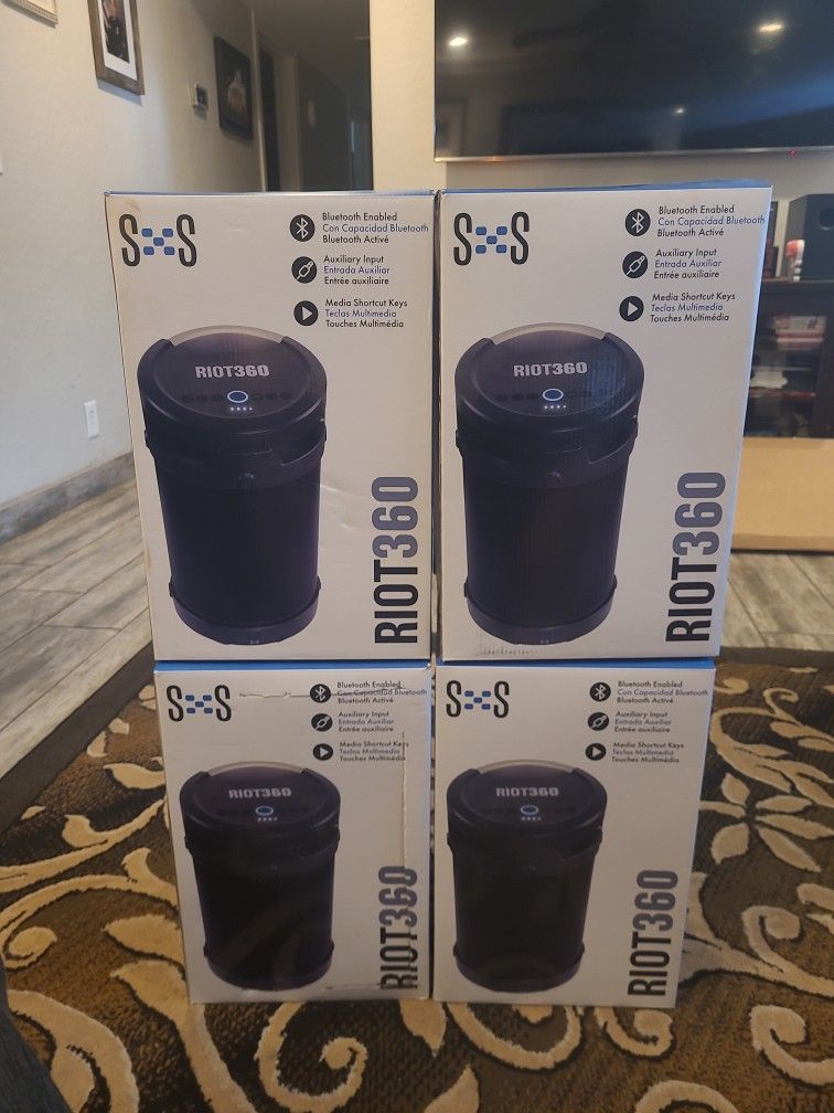 SXS RIOT 360 Bluetooth Speaker for Sale in Mesa, AZ OfferUp