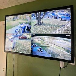 4 Camaras De Seguridad -4 CCTV Security Cameras With Recorder❗️INSTALLED❗️INSTALADAS 💯 SPECIAL OFFER 💯