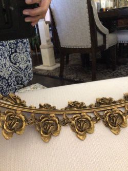 Vintage Heavy vanity tray