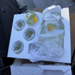 Temptation Dispenser And Glasses