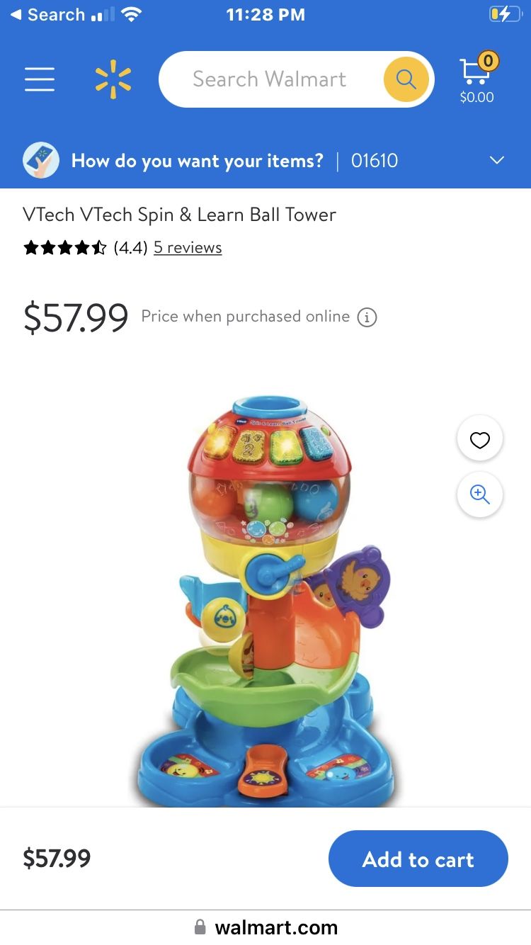 Spin And Learn Ball Tower