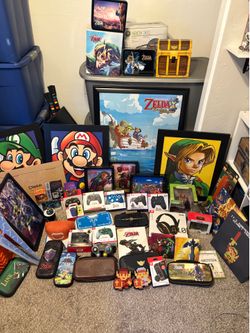 Video Game Consoles / Accessories / Art / Memorabilia/ Toys / Statues