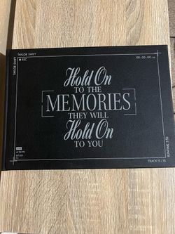 Taylor Swift Reputation Scrapbook + Eras Tour Souvenir Cup Bundle