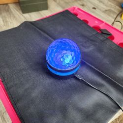 Mini USB-powered LED light projector