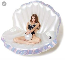 Inflatable mermaid prop