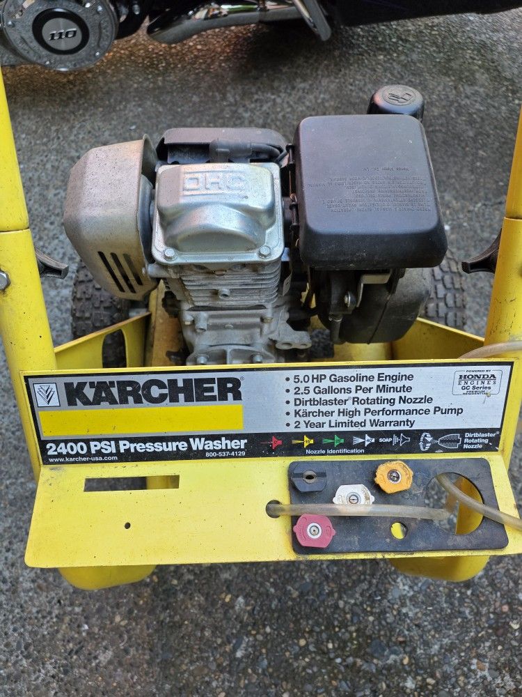 Karcher 2400psi Honda
