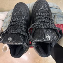 Dior B9S Skater ERL Black Quilted Cannage Calfskin sz 11