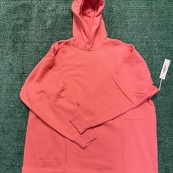 Essentials Relaxed Coral Hoodie
