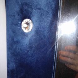 Blue Suede Full Size Mirror $100