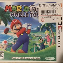 Mario Golf World Tour for Nintendo 3DS