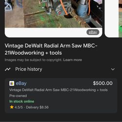 Dewalt Collectible And Usable …… Saw Has Multiple Features 