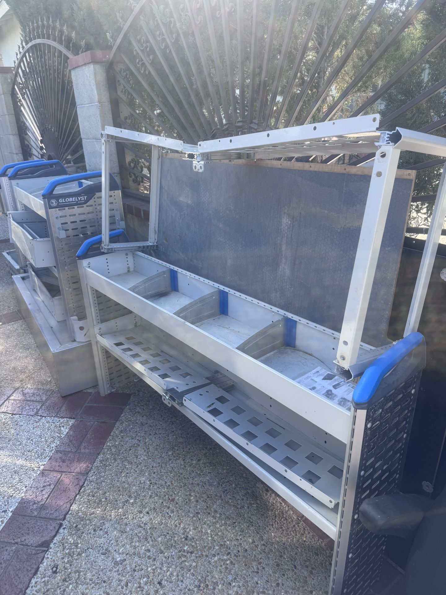 Shelves And Factory Plywood Floor For Ford Transit Connect