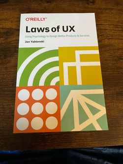 Laws Of UX Paperback Book - New