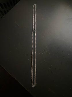925 sterling silver chain 26 inch long 2mm width