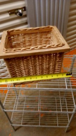 Antique Wicker Basket