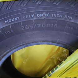 Brand NEW (16) Studded Snow Tires (For Truck)