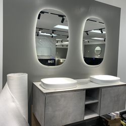 Led Mirror Wall Mount Stock Item Limited Stock