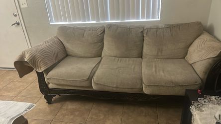 Furniture coucch and loveseat
