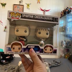 Funko Pop Television: Saturday Night Live - Spartan Cheerleaders 2Pack Collectible Figure, Multicolor