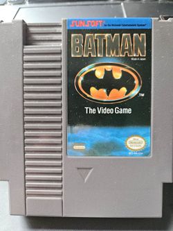 Batman The Video Game NES