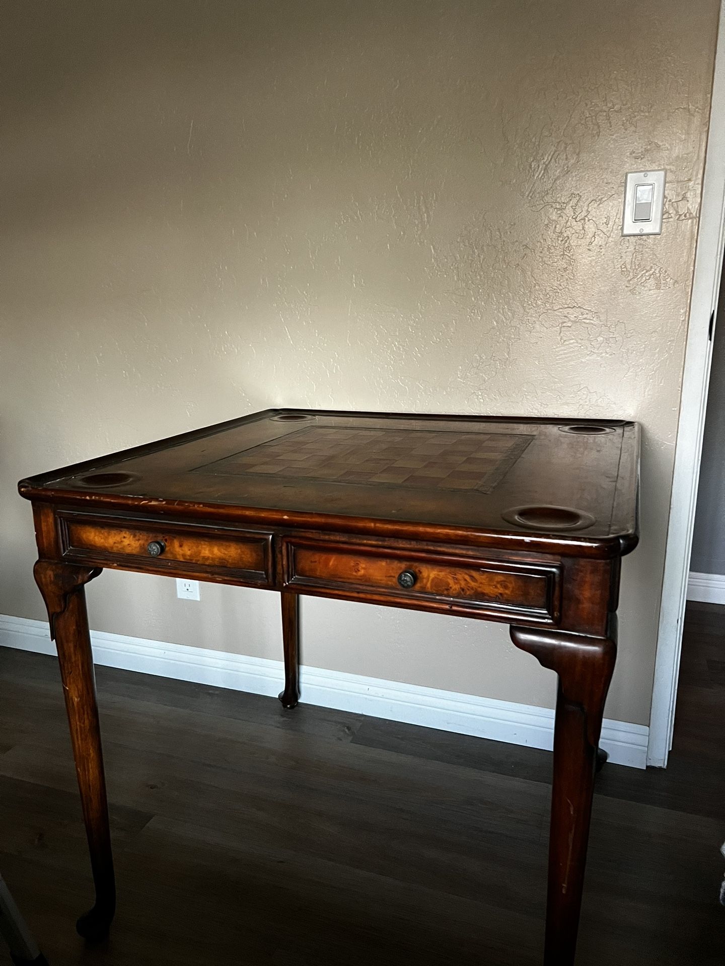 Chess Wooden Table