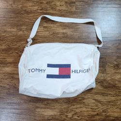 Tommy Hilfiger Bag Vintage 90's Tommy Hilfiger Big Logo Crossbody Duffle Bag