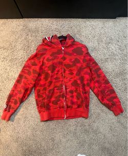 Bape hoodie size large