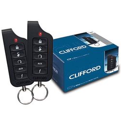 Clifford Matrix 510.4 X Car Alarm Security Remote Start System W Keyless Entry