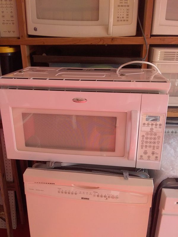 white whirlpool over the range microwave bracket and screws included in excellent working