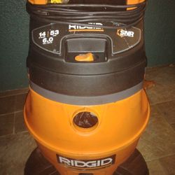 Ridgid 14 Gallon 6.0 Peak HP Wet/Dry Shop Vac – Excellent Condition
