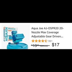 Aqua Joe Oscillating Sprinkler