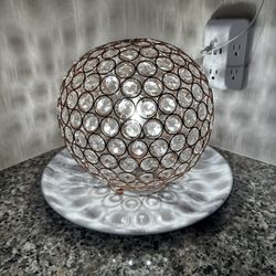 Crystal Ball Table Lamp
