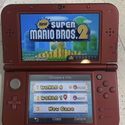 New Nintendo 3ds Xl (red edition)