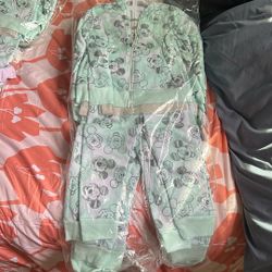 Baby Girl Clothes Size 2,3,4  Set Of 3 Shirt Pants Sweater 