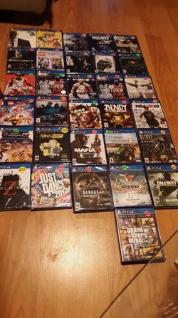 Juegos. NUEVOS. Ps4