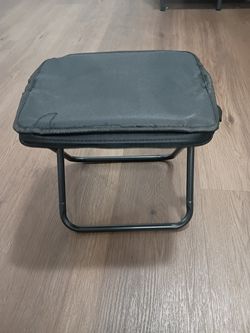 Portable folding stool