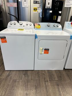 Whirpool Washer & Electric Dryer Set Take It Home In Payments •$0 Initial Payment PLEASE READ DESCRIPTION