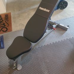 PowerBlock Work Out Bench Adjustable 
