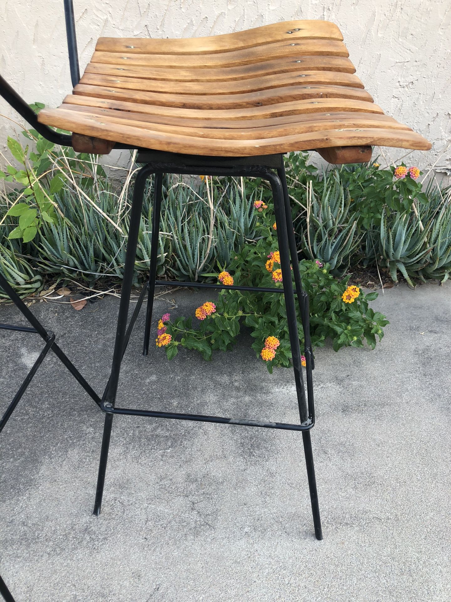 Set of two rare Arthur Umanoff bar stools New rush!!