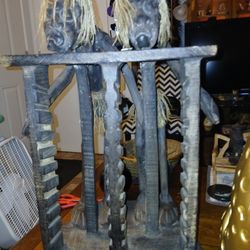Old Wooden CD Holder