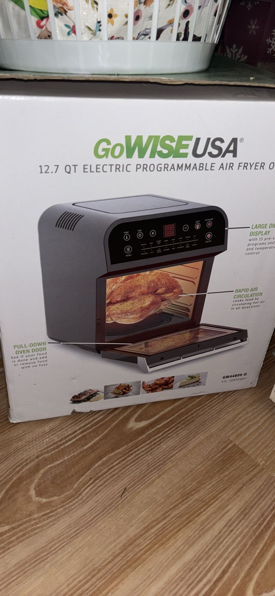 Go wise Air fryer 12.7 Q Brand New 