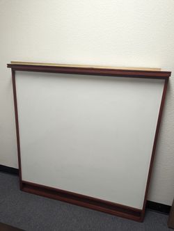 Wooden Dry Erase Board