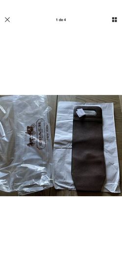 Coach wine carrier bag