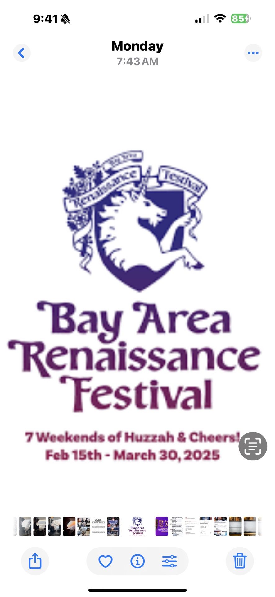Bay Area Renaissance Festival Tickets