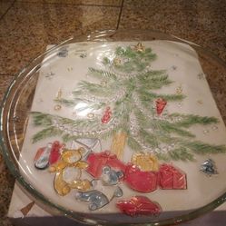 Christmas serving dishes
